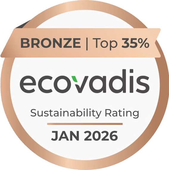 EcoVadis Bronze — Top 35% — Sustainability Rating — Jan 2026